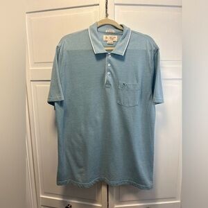 Original Penguin Heritage Slim Fit Polo Shirt Size MenXL Color Blue